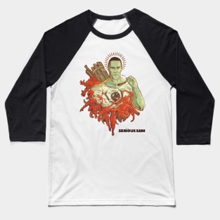 Serious Sam Baseball T-Shirt